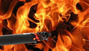 Сигарета стала причиной пожара в Грязях